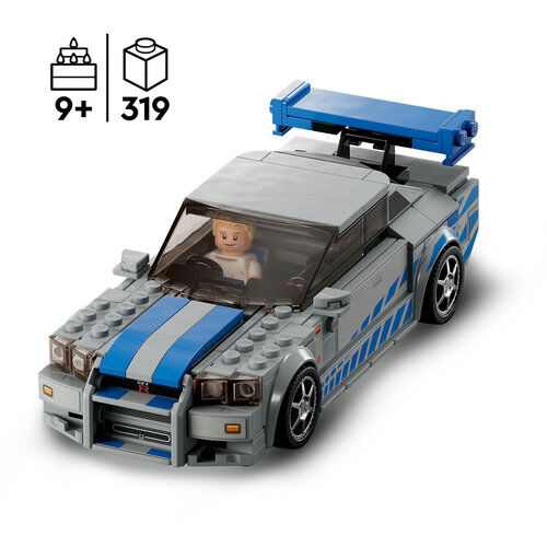 76917 Speed champions 2 Fast 2 Furious Nissan Skyline GT-R (R34) - 4