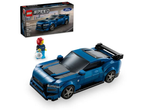 76920 Speed Champions Ford Mustang Dark Horse Sports Car - LEGO®