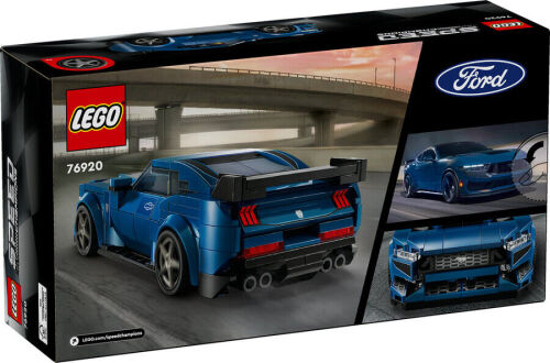 76920 Speed Champions Ford Mustang Dark Horse Sports Car - 3