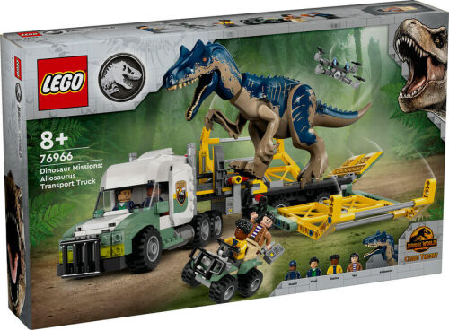 76966 Jurassic World Dinosaur Missions: Allosaurus Transport Truck - 2