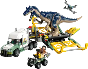 76966 Jurassic World Dinosaur Missions: Allosaurus Transport Truck - 4