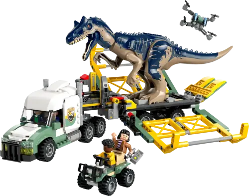 76966 Jurassic World Dinosaur Missions: Allosaurus Transport Truck - 4