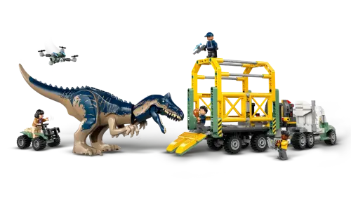 76966 Jurassic World Dinosaur Missions: Allosaurus Transport Truck - 5