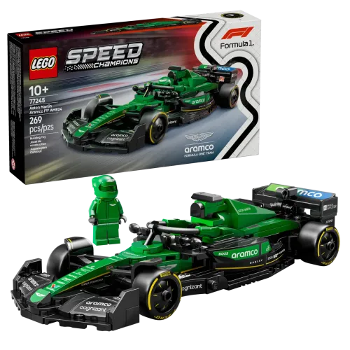 77245 Speed Champions Aston Martin Aramco F1® AMR24 Race Car - 1