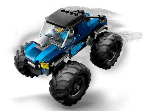 60402 City Blue Monster Truck - 5