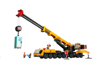 60409 City Yellow Mobile Construction Crane Toy  - 4