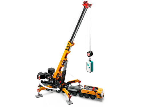 60409 City Yellow Mobile Construction Crane Toy  - 6