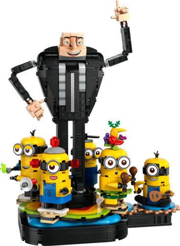 75582 Despicable Me Brick-Built Gru and Minions - 4