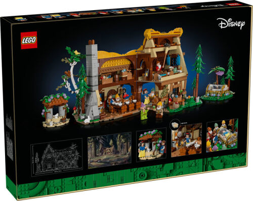 43242  Disney Snow White and the Seven Dwarfs' Cottage - 3