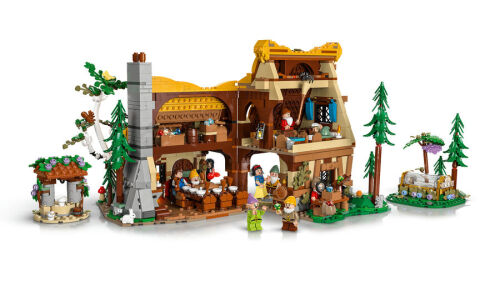 43242  Disney Snow White and the Seven Dwarfs' Cottage - 8