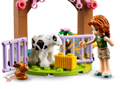 42607 Friends Autumn’s Baby Cow Shed - 5