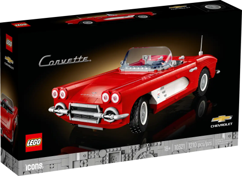 10321 Icons Chevrolet Corvette 1961 - 2