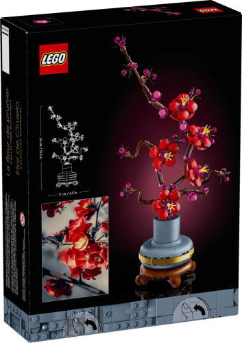 10369 Icons Plum Blossom Flower Building Set - 3