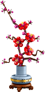 10369 Icons Plum Blossom Flower Building Set - 4