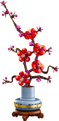 10369 Icons Plum Blossom Flower Building Set - 4