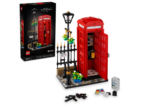 21347 Ideas Red London Telephone Box - 1