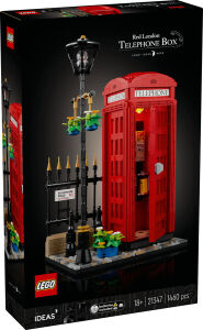 21347 Ideas Red London Telephone Box - 2