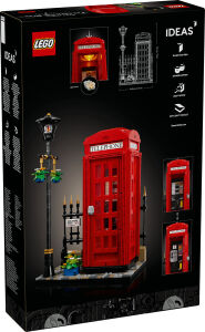 21347 Ideas Red London Telephone Box - 3