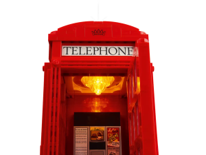 21347 Ideas Red London Telephone Box - 7