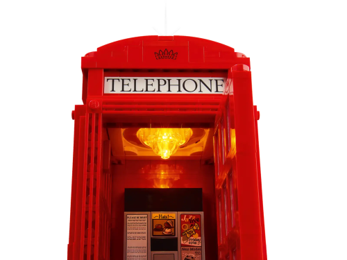 21347 Ideas Red London Telephone Box - 7