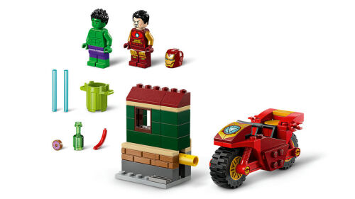 76287 Marvel Iron Man with Bike and The Hulk - 6