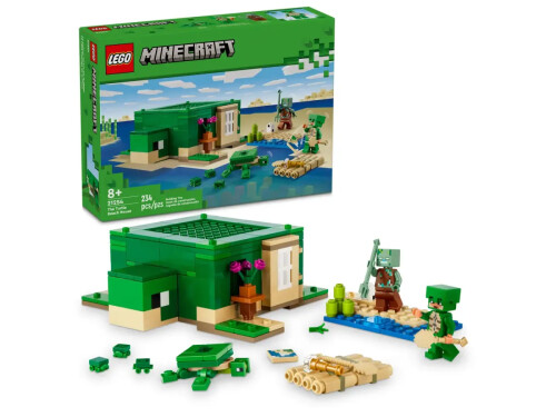 21254 Minecraft The Turtle Beach House - LEGO®