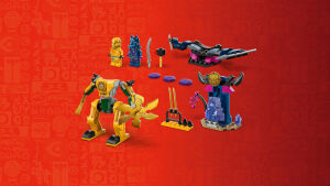 71804 Ninjago Arin’s Battle Mech, Action Figure Ninja - 6