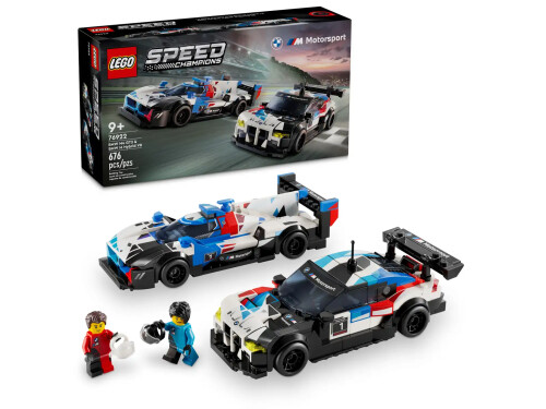 76922 Speed Champions BMW M4 GT3 & BMW M Hybrid V8 Race Cars - LEGO®