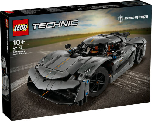 42173 Technic Koenigsegg Jesko Absolut Grey Hypercar - 2