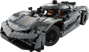 42173 Technic Koenigsegg Jesko Absolut Grey Hypercar - 4